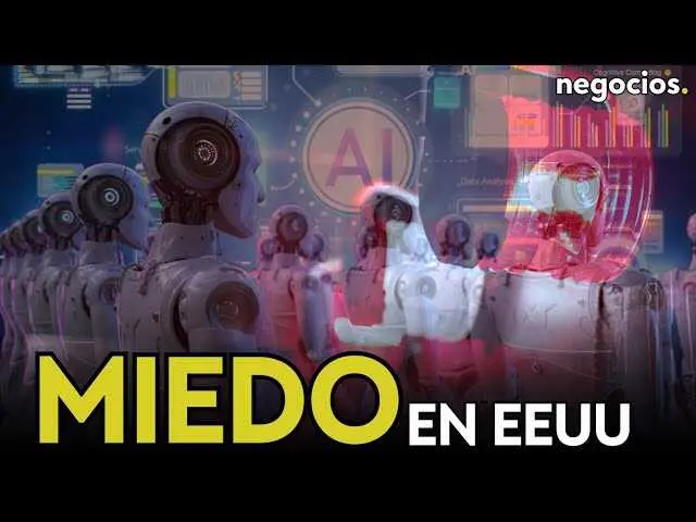 Gr&aacute;fico ilustrativo con los &iacute;ndices del mercado de bonos de EE.UU. sobre un fondo tecnol&oacute;gico representando la inteligencia artificial.<br>                        <br>                        <br>                        <br>                      