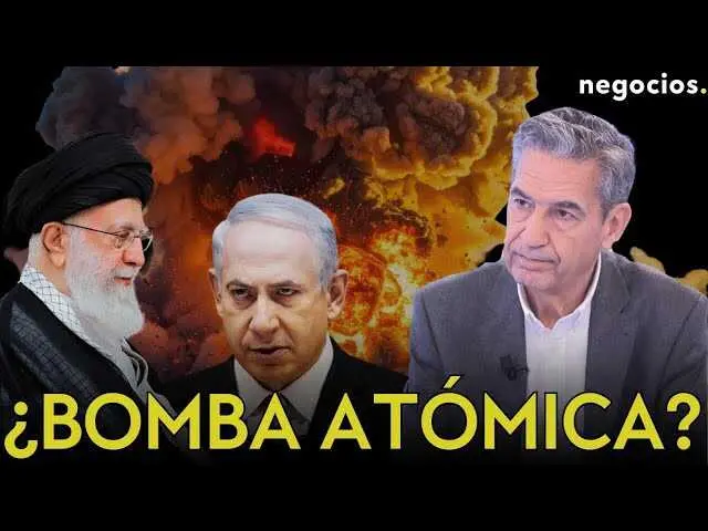 Captura de pantalla del v&iacute;deo de Negocios TV donde Juan Antonio de Castro analiza la tensi&oacute;n geopol&iacute;tica entre Israel e Ir&aacute;n.<br>                        <br>                        <br>                        <br>                      