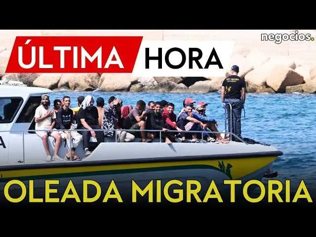Gr&aacute;fico ilustrativo mostrando la evoluci&oacute;n poblacional en Espa&ntilde;a con &eacute;nfasis en el crecimiento de la poblaci&oacute;n inmigrante.<br>                        <br>                        <br>                        <br>                      