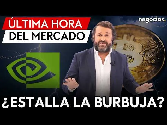 Miniatura del v&iacute;deo de Negocios TV donde se analizan las noticias del mercado: Bitcoin, Nvidia y Europa en tensi&oacute;n comercial.<br>                        <br>                        <br>                        <br>                      