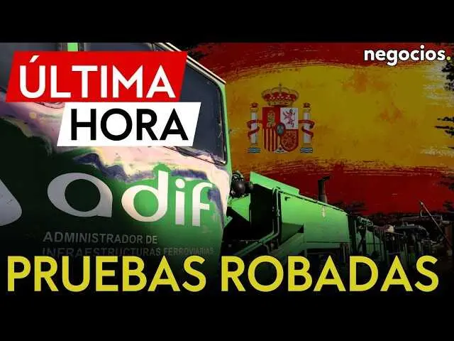 Imagen destacada del accidente ferroviario en Adamuz con la se&ntilde;alizaci&oacute;n de Adif visible.<br>                        <br>                        <br>                        <br>                      