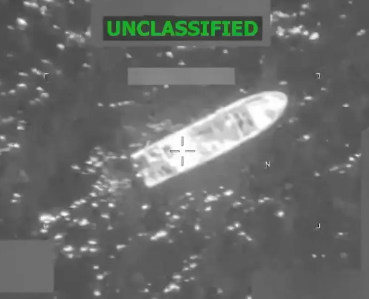 US Southern Command on social media posted video of the strikes. Photograph: U.S. Southern Command via X