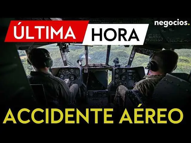 Imagen del avi&oacute;n militar estadounidense que sufri&oacute; el accidente en Filipinas, capturada antes del incidente.<br>                        <br>                        <br>                        <br>                      