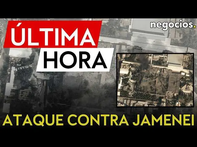 Imagen satelital que muestra la residencia de Ali Jamenei tras el ataque conjunto de Estados Unidos e Israel.<br>                        <br>                        <br>                        <br>                      