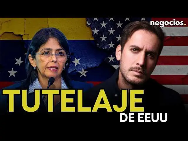 Delcy Rodr&iacute;guez en evento pol&iacute;tico supervisado seg&uacute;n an&aacute;lisis de Emmanuel Rinc&oacute;n, muestra de la influencia estadounidense en Venezuela.<br>                        <br>                        <br>                        <br>                      