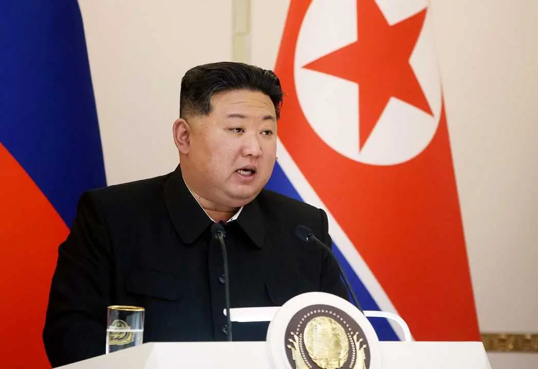north-korean-supreme-leader-kim-jong-un-speaks-during-press-conference-june-19-2024