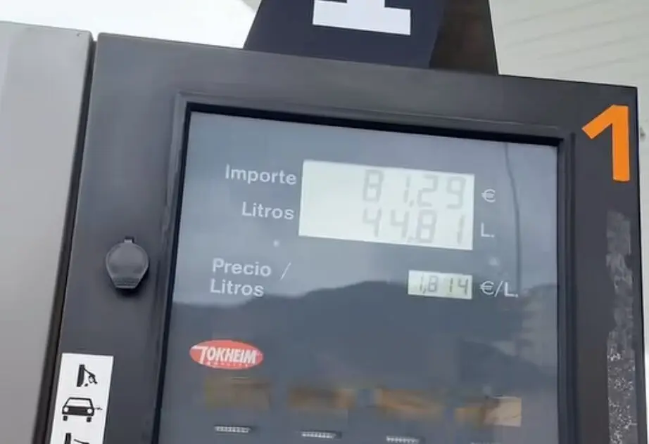 El surtidor de gasolina. Foto: Trucorumano.