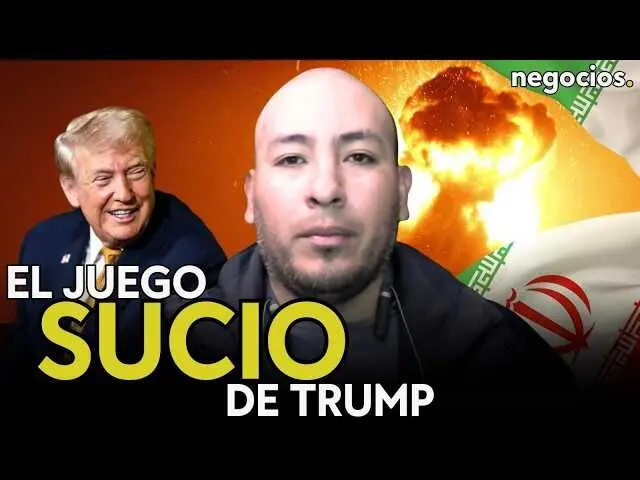 Fotograf&iacute;a del presidente Donald Trump con un mapa geopol&iacute;tico del Medio Oriente, destacando el estrecho de Ormuz.<br>                        <br>                        <br>                        <br>                      