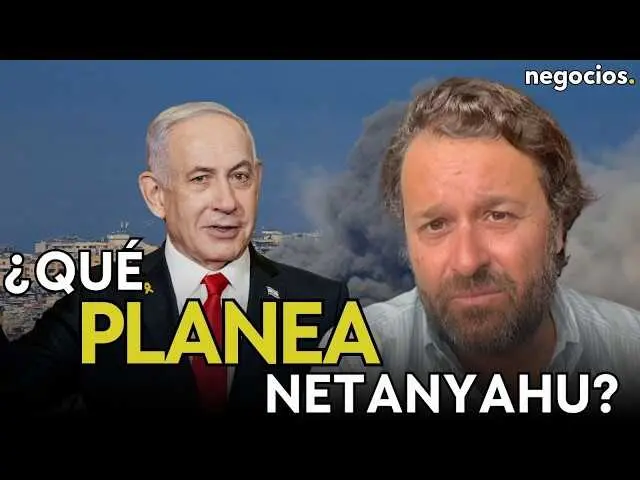 Netanyahu durante una conferencia de prensa, con fondo del mapa del Medio Oriente, expresando firmeza sobre la postura de Israel en la reciente tregua con Ir&aacute;n.<br>                        <br>                        <br>                        <br>                      