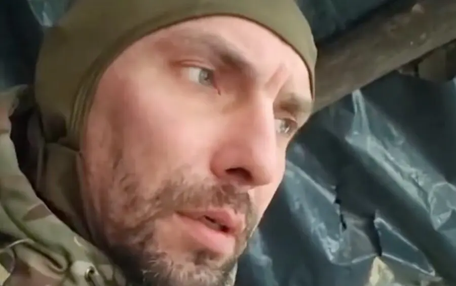 El soldado ucraniano.