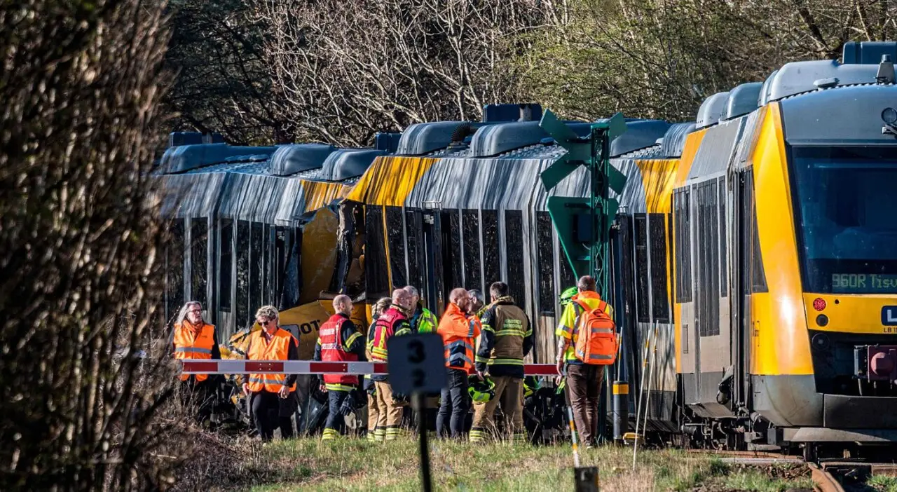 Choque de trenes Dinamarca