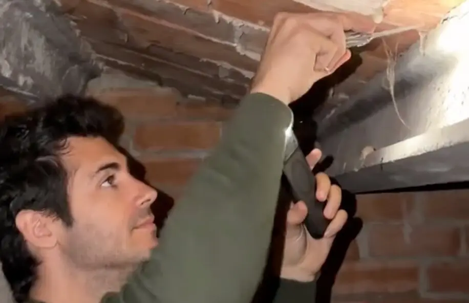 La vivienda afectada