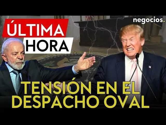 Fotograf&iacute;a que muestra la Casa Blanca, donde tuvo lugar la tensa reuni&oacute;n entre los presidentes Donald Trump y Luiz In&aacute;cio Lula da Silva.<br>                        <br>                        <br>                        <br>                      