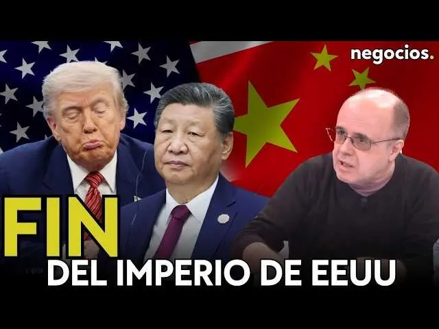 Thumbnail oficial del v&iacute;deo en YouTube donde se presenta el an&aacute;lisis sobre la reuni&oacute;n entre Donald Trump y Xi Jinping.<br>                        <br>                        <br>                        <br>                      