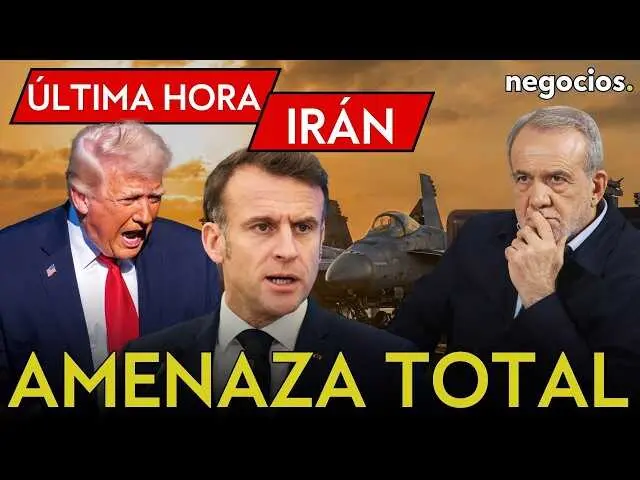 Imagen del video donde se observan mapas geopol&iacute;ticos y fuerzas navales en el estrecho de Ormuz, s&iacute;mbolo de la tensi&oacute;n entre Ir&aacute;n, Francia y Reino Unido.<br>                        <br>                        <br>                        <br>                      