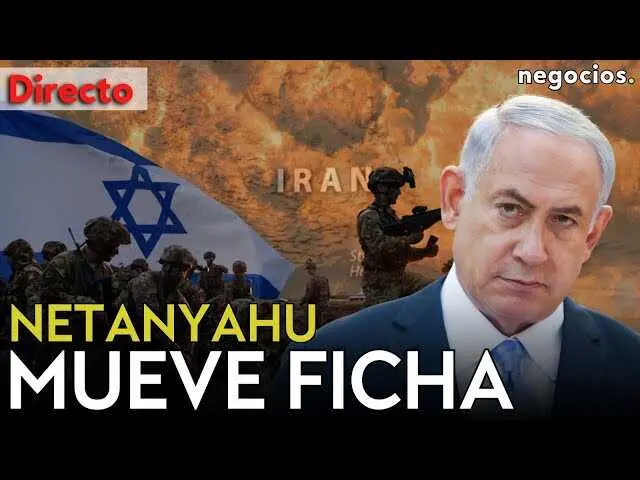 Benjamin Netanyahu durante la comparecencia oficial en la que presenta el plan estrat&eacute;gico ante la amenaza iran&iacute;.<br>                        <br>                        <br>                        <br>                      