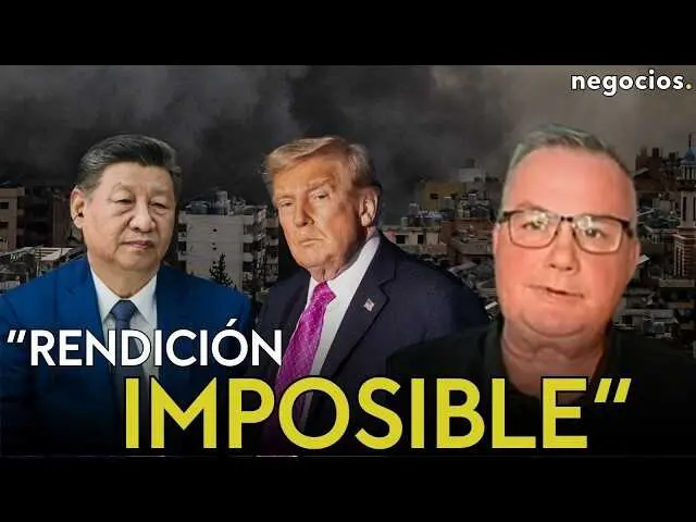 Fotograma oficial del v&iacute;deo de Negocios TV donde se analiza la cumbre de Pek&iacute;n 2026 y la crisis nuclear en Oriente Medio.<br>                        <br>                        <br>                        <br>                      
