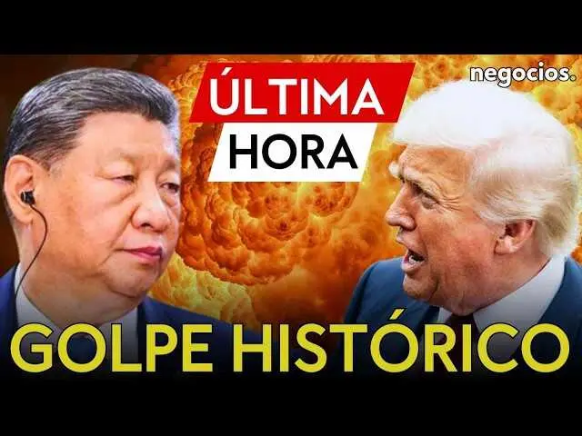Donald Trump y Xi Jinping durante la reuni&oacute;n en Pek&iacute;n donde pactaron un acuerdo hist&oacute;rico sobre Ir&aacute;n y su programa nuclear.<br>                        <br>                        <br>                        <br>                      