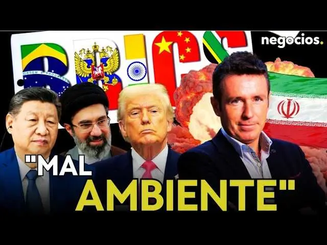 Captura del v&iacute;deo donde Alberto Iturralde ofrece un an&aacute;lisis geopol&iacute;tico sobre China, EE.UU. y la guerra en Ir&aacute;n, emitido por Negocios TV.<br>                        <br>                        <br>                        <br>                      