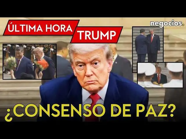 Fotograf&iacute;a de los presidentes Donald Trump y Xi Jinping durante su reuni&oacute;n bilateral en Pek&iacute;n en mayo de 2026.<br>                        <br>                        <br>                        <br>                      