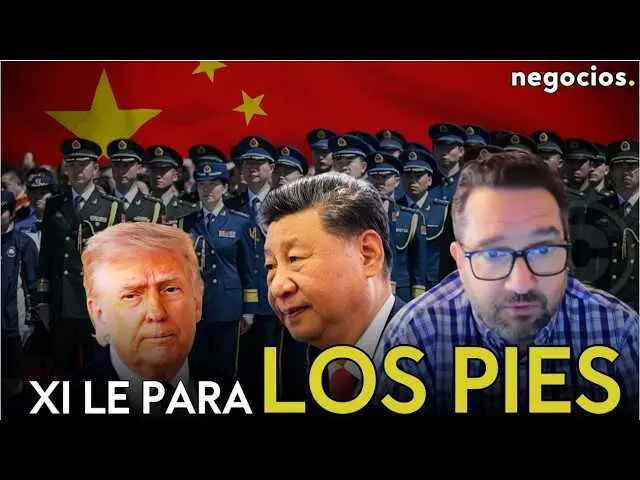 Imagen oficial de la cumbre entre Donald Trump y Xi Jinping en Pek&iacute;n, s&iacute;mbolo de la complicada relaci&oacute;n bilateral y la tensi&oacute;n global actual.<br>                        <br>                        <br>                        <br>                      