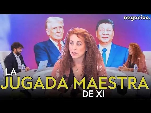 Captura de la cumbre en Pek&iacute;n con Xi Jinping y la representaci&oacute;n gr&aacute;fica del Estrecho de Ormuz, evidenciando la importancia estrat&eacute;gica del petr&oacute;leo para China.<br>                        <br>                        <br>                        <br>                      