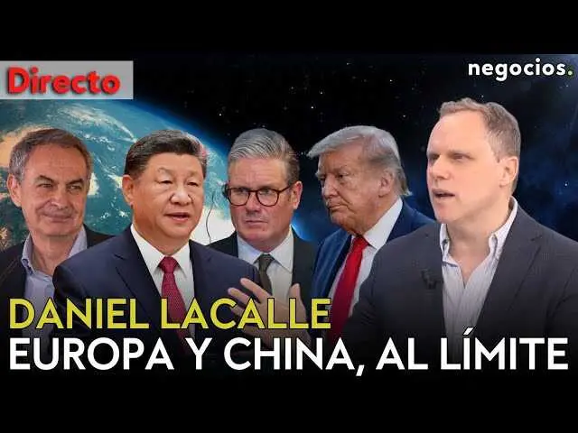 Daniel Lacalle durante su an&aacute;lisis en el programa Cierre de Wall Street de Negocios TV.<br>                        <br>                        <br>                        <br>                      