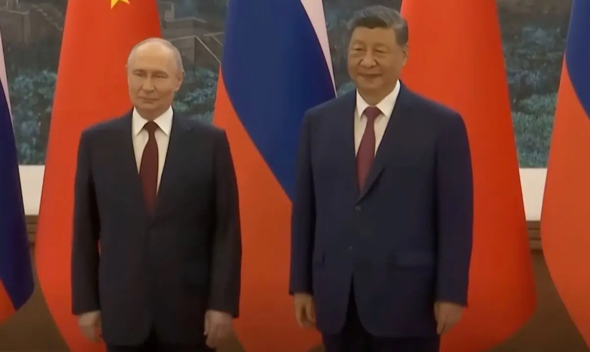 Putin y Xi Jinping.