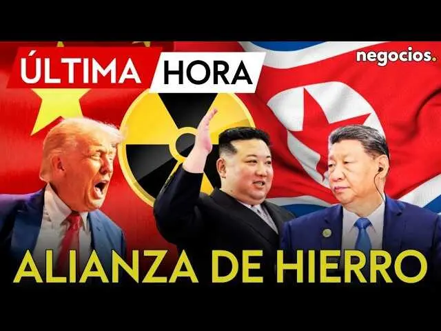 Xi Jinping y Kim Jong-un durante una posible reuni&oacute;n estrat&eacute;gica para reforzar la alianza entre China y Corea del Norte.<br>                        <br>                        <br>                        <br>                      