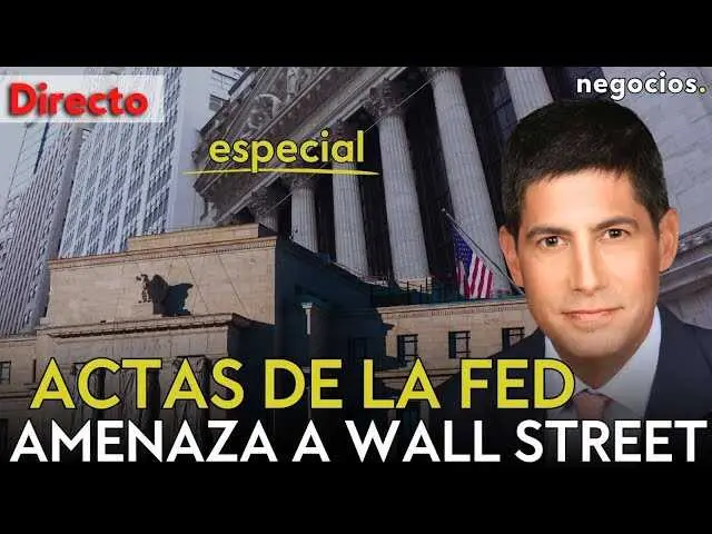 Gr&aacute;fico ilustrativo con Jerome Powell y datos econ&oacute;micos sobre la Fed y los mercados financieros<br>                        <br>                        <br>                        <br>                      