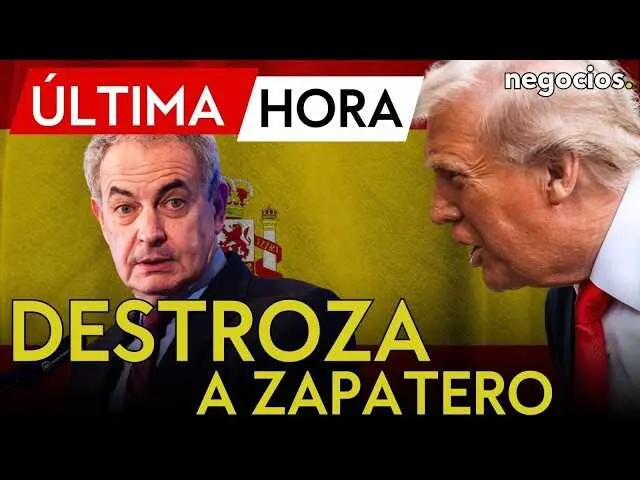 Fotograf&iacute;a que muestra el logo de Plus Ultra sobre un fondo azulado con la silueta del expresidente Zapatero y un gr&aacute;fico de conexiones digitales que simboliza la filtraci&oacute;n de comunicaciones<br>                        <br>                        <br>                        <br>                      
