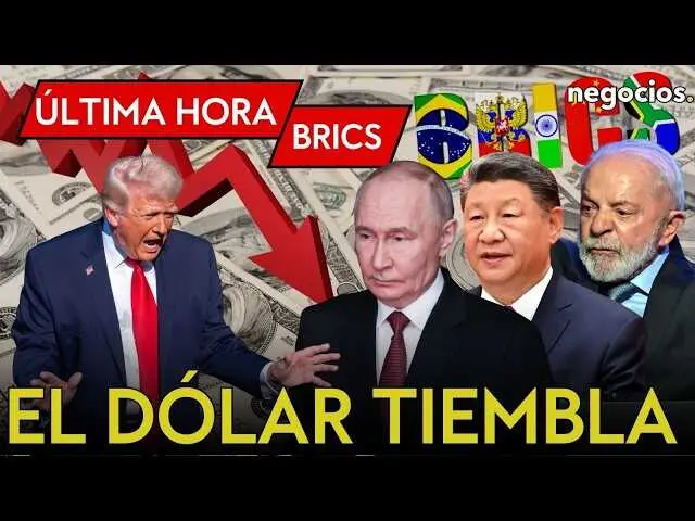 Gr&aacute;fico que representa los pa&iacute;ses BRICS y su nuevo sistema financiero paralelo al d&oacute;lar<br>                        <br>                        <br>                        <br>                      