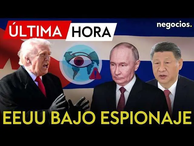 Mapa que muestra la proximidad estrat&eacute;gica de Cuba a Florida y el despliegue tecnol&oacute;gico de inteligencia de Rusia y China.<br>                        <br>                        <br>                        <br>                      