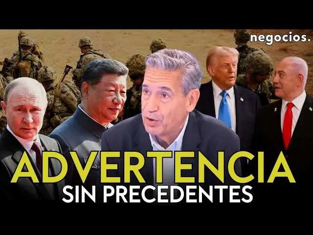 Thumbnail del v&iacute;deo de Negocios TV con Juan Antonio de Castro analizando la advertencia militar de China y Rusia<br>                        <br>                        <br>                        <br>                      