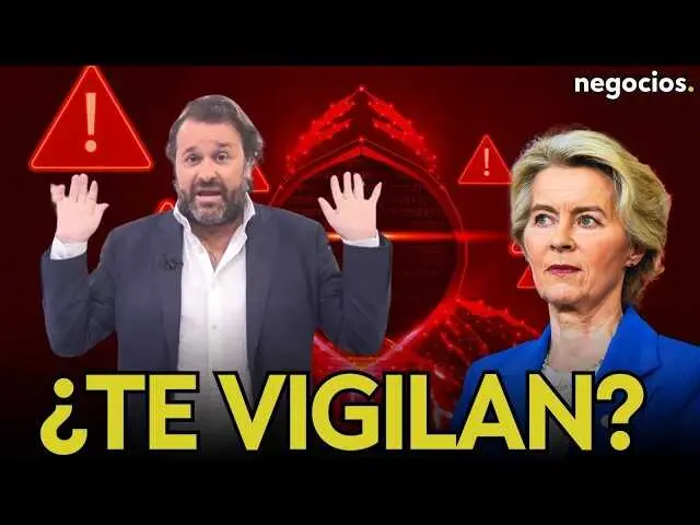Fotograf&iacute;a del thumbnail del video que muestra el logo de Europol sobre un fondo digital oscuro, simbolizando la vigilancia masiva oculta.<br>                        <br>                        <br>                        <br>                      