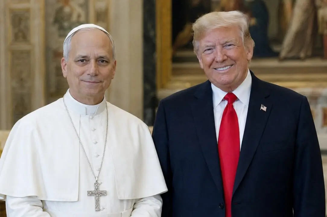 El Papa Le&oacute;n XIV y Trump