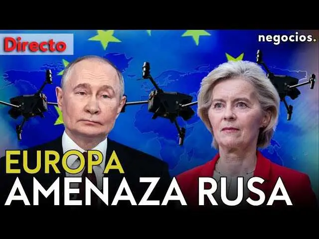 Ursula von der Leyen junto a los l&iacute;deres b&aacute;lticos durante la rueda de prensa en el Palacio Presidencial de Vilna<br>                        <br>                        <br>                        <br>                      