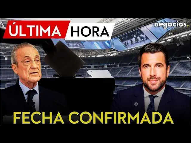 Florentino P&eacute;rez y Enrique Riquelme en un montaje que representa la batalla por la presidencia del Real Madrid<br>                        <br>                        <br>                        <br>                      