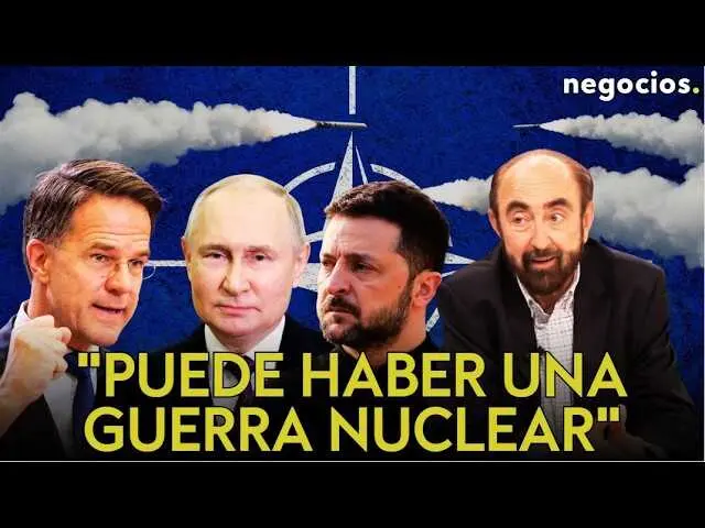 Captura del v&iacute;deo de Negocios TV con Ignacio Garc&iacute;a Valdecasas analizando la guerra en Ucrania y la tensi&oacute;n en Europa del Este.<br>                        <br>                        <br>                        <br>                      