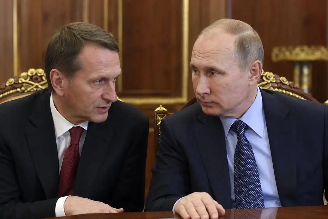 Sergey Naryshkin con Putin