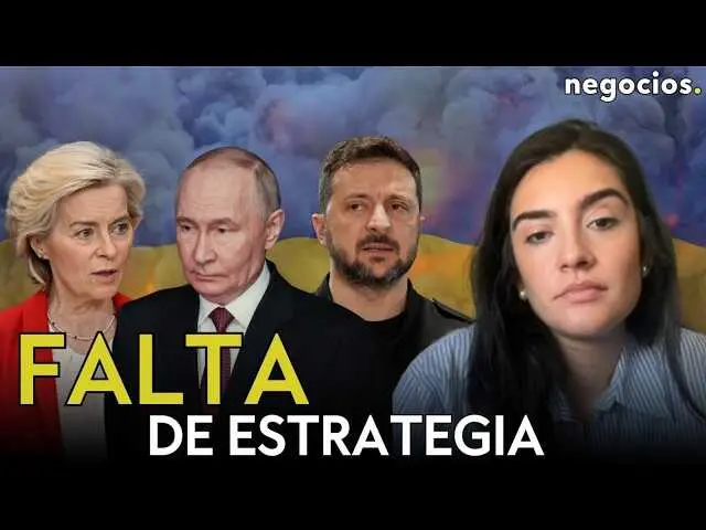Captura del v&iacute;deo de Negocios TV que presenta a Santiago Armesilla y Olga Caballero analizando la situaci&oacute;n internacional.<br>                        <br>                        <br>                        <br>                      