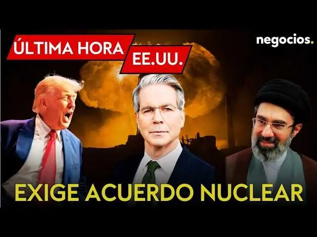 Captura del v&iacute;deo de Negocios TV mostrando a Scott Bessent durante la comparecencia en la Casa Blanca sobre la negociaci&oacute;n con Ir&aacute;n.<br>                        <br>                        <br>                        <br>                      