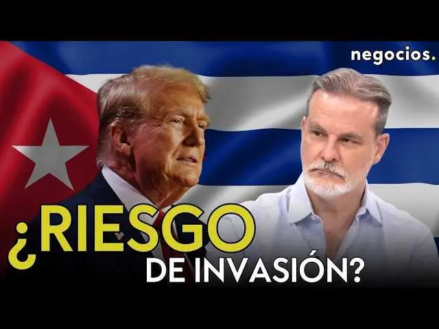 Fotograf&iacute;a que muestra a Donald Trump durante declaraci&oacute;n p&uacute;blica con un fondo que sugiere temas geopol&iacute;ticos y econ&oacute;micos relacionados con el Caribe y Oriente Medio.<br>                        <br>                        <br>                        <br>                      