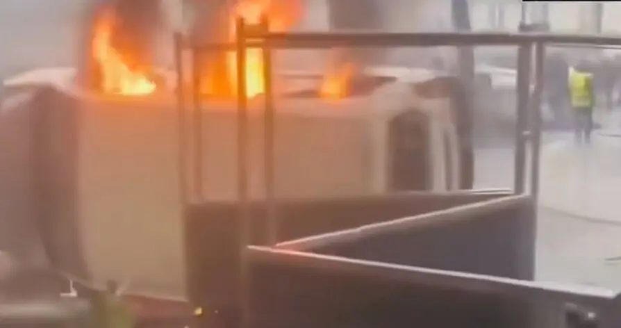 Los disturbios en Francia