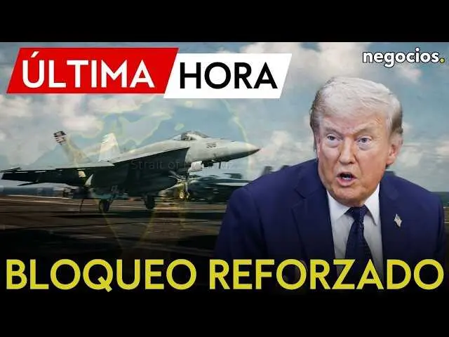Imagen del portaaviones USS Abraham Lincoln navegando en el estrecho de Ormuz en misi&oacute;n de bloqueo naval.<br>                        <br>                        <br>                        <br>                      