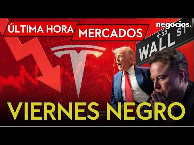 Gr&aacute;fico con tendencia bajista que muestra la ca&iacute;da en los &iacute;ndices de Wall Street, con enfoque en el sector tecnol&oacute;gico.<br>                        <br>                        <br>                        <br>                      
