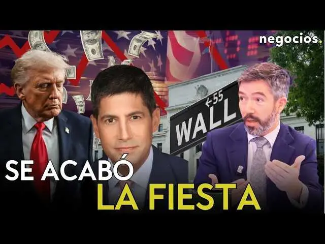 Gr&aacute;fico de mercado financiero y tipos de inter&eacute;s sobre fondo de la Bolsa de Wall Street<br>                        <br>                        <br>                        <br>                      