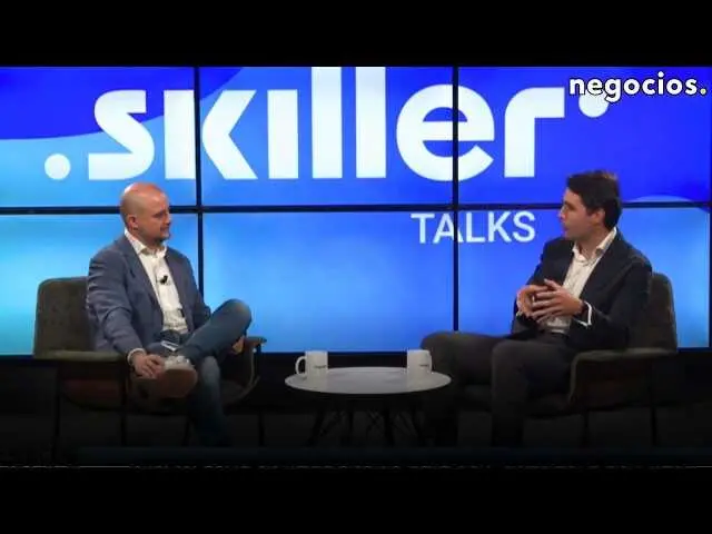 Alejandro L&oacute;pez Francos en entrevista para Negocios TV, explicando las novedades de PharmaSmart para el sector farmac&eacute;utico<br>                        <br>                        <br>                        <br>                      