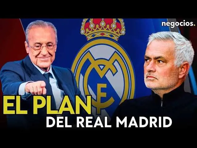 Jos&eacute; Mourinho en su etapa previa como entrenador del Real Madrid, durante un partido en el Santiago Bernab&eacute;u.<br>                        <br>                        <br>                        <br>                      