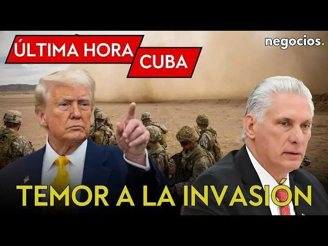 Imagen que muestra la tensi&oacute;n en Cuba reflejada en medidas defensivas, con una foto de archivo de militares y milicianos cubanos en entrenamiento.<br>                        <br>                        <br>                        <br>                      